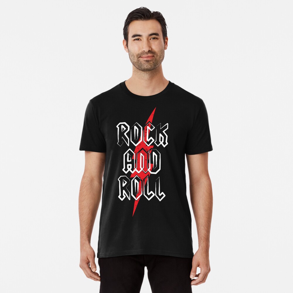 "Rock and Roll" Tshirt by hypnotzd Redbubble
