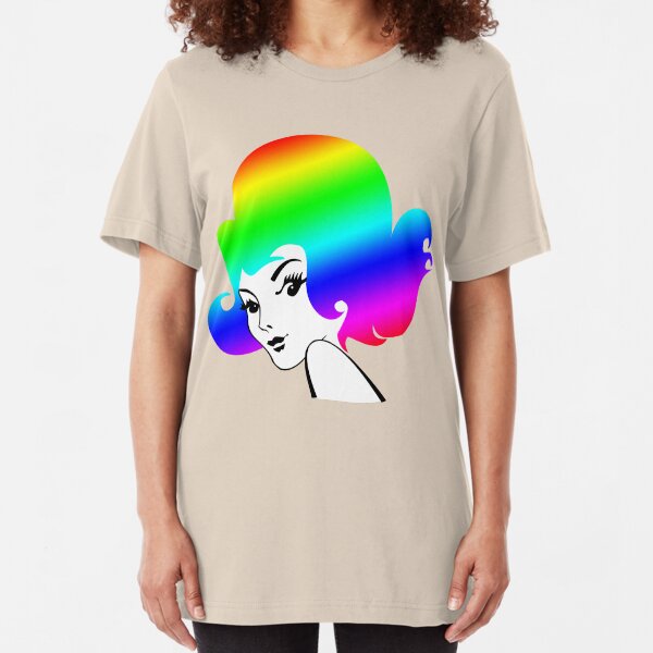 Rainbow Head Slim Fit T-Shirt