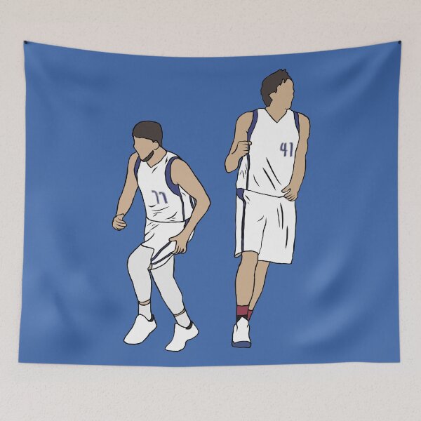 Item preview, Luka Doncic And Dirk Nowitzki designed and sold by RatTrapTees.