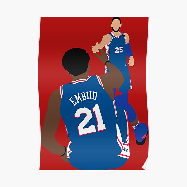  MasonArts Ben Simmons 21inch x 14inch Silk Poster Dunk