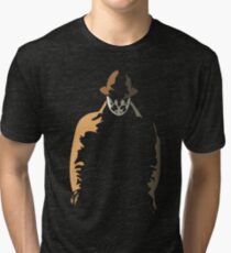 Camiseta de tejido mixto Rorschach en las sombras