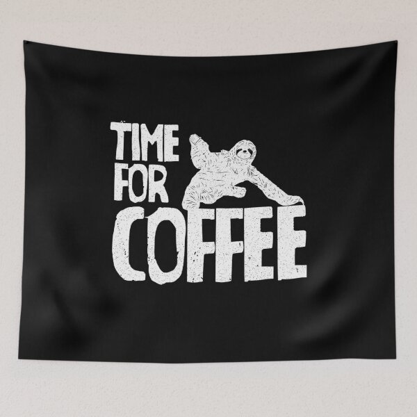 Item preview, Time for coffee sloth designed and sold by themd-haendler.