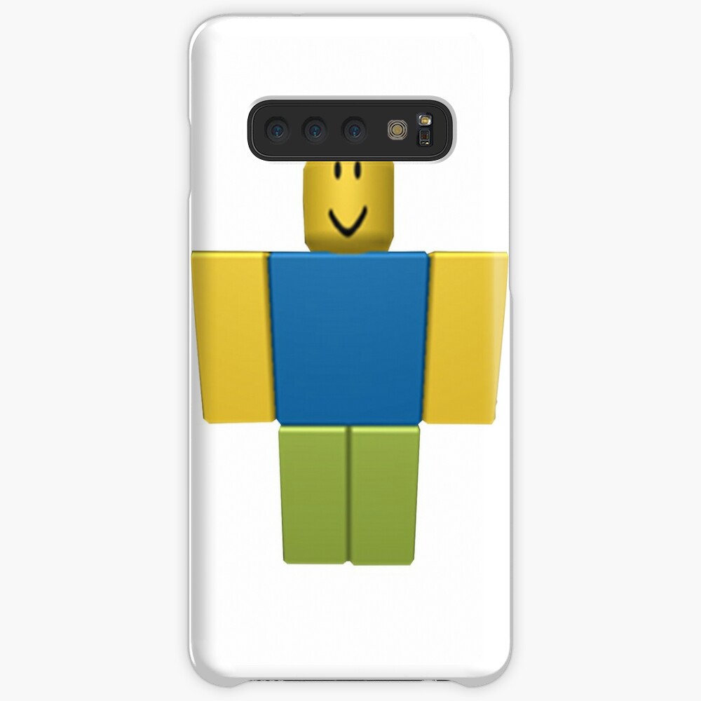 Roblox Noob Case Skin For Samsung Galaxy By Ilovenicolas Redbubble - happy roblox noob cases skins for samsung galaxy by inoobe