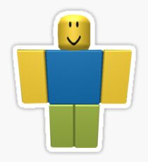 Noob Stickers Redbubble - roblox noob sticker