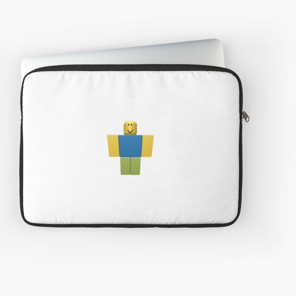 Roblox Default Noob Face Laptop Sleeve By Trainticket Redbubble
