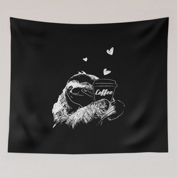 Item preview, Sloth loves coffee designed and sold by themd-haendler.