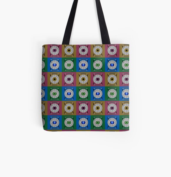 Personality Core Pop All Over Print Tote Bag