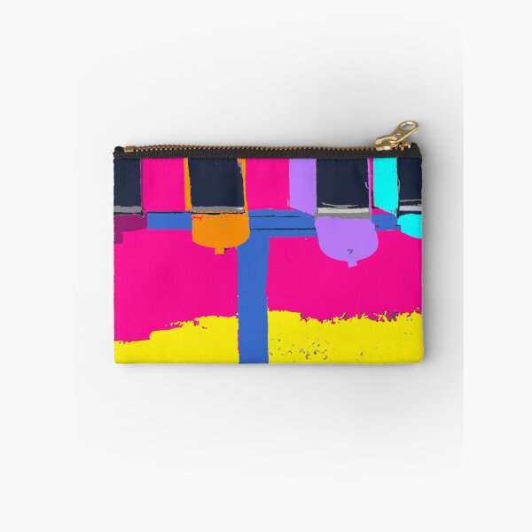 Item preview, Street POP Graffiti Abstract Contemporary Modern Chic Colors Shapes Stencil Spike ok Brooklyn Rolex Hip Hop Urban drip Dollar Sign Collage designed and sold by Reuv.