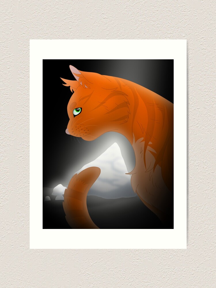 Warrior Cats - Firestar Art Print for Sale by HGBCO