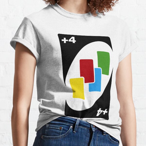 Uno T Shirts Redbubble - uno reverse card roblox troll outfits