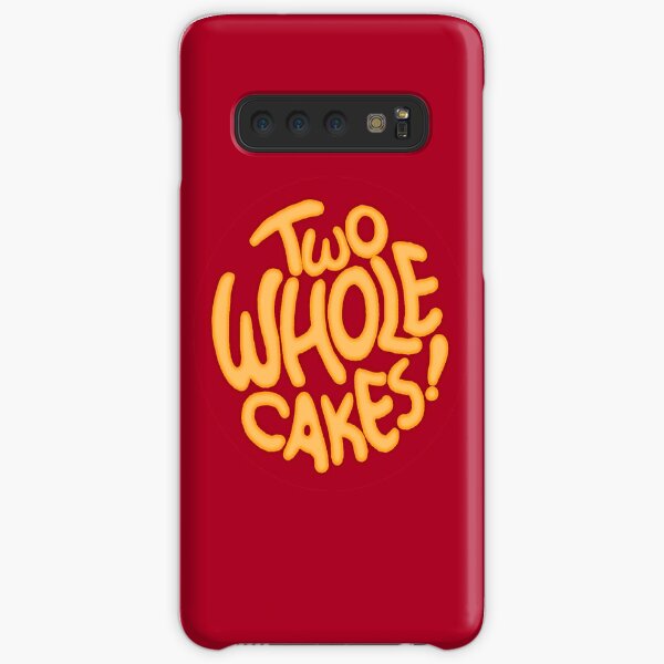 Two Whole Cakes! (Round) Samsung Galaxy Snap Case