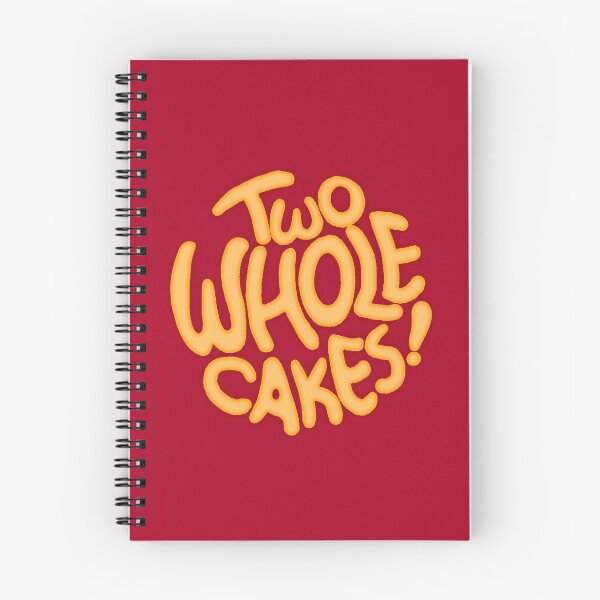 Item preview, Two Whole Cakes! (Round) designed and sold by Alex Heberling.