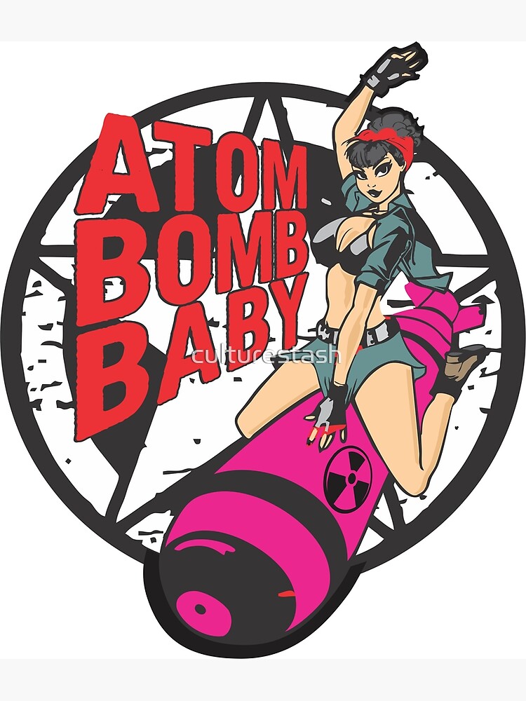Disover Atom Bomb Baby Premium Matte Vertical Poster