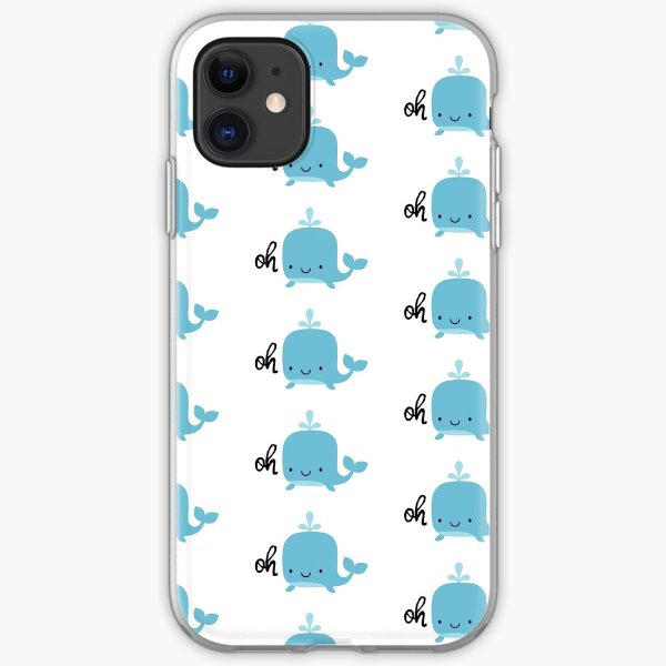 Oh Whale iPhone Soft Case