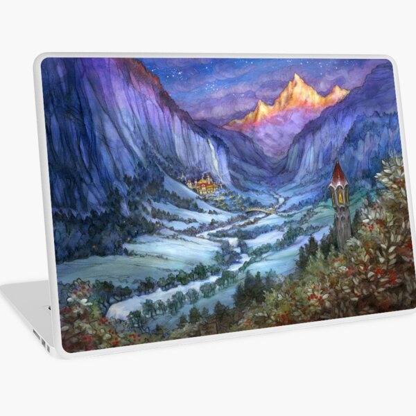 Item preview, The Hidden Valley in Winter designed and sold by BohemianWeasel.
