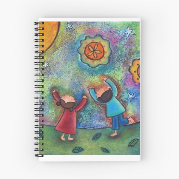 Item preview, Children and the Moon  designed and sold by sunnyklee.
