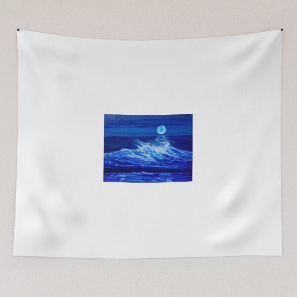 Item preview, Moonlit Wave designed and sold by jennyleeandjim.