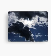 Sun and Clouds Canvas Print