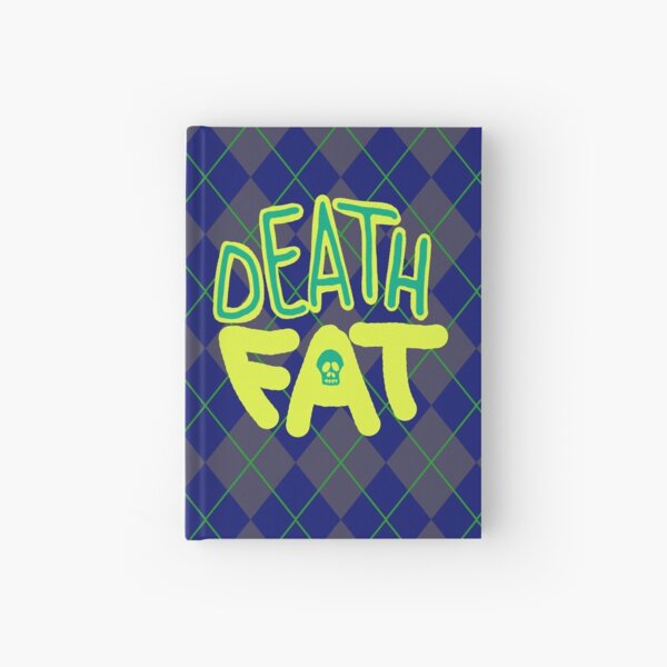 Death Fat Skull (Round) Hardcover Journal