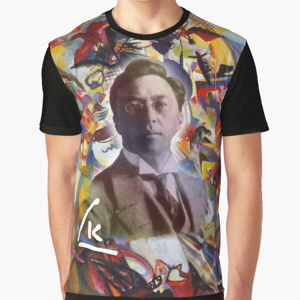 Wassily Kandinsky - Composition VII - 1913 - Colorful Antique Abstract Art Painting Graphic T-Shirt