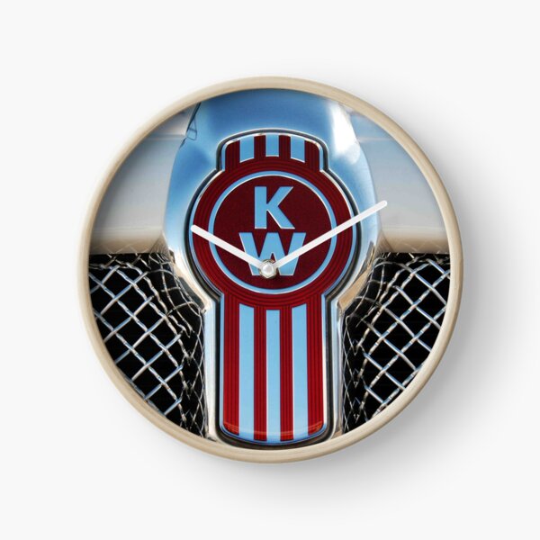 Kenworth emblems Clock
