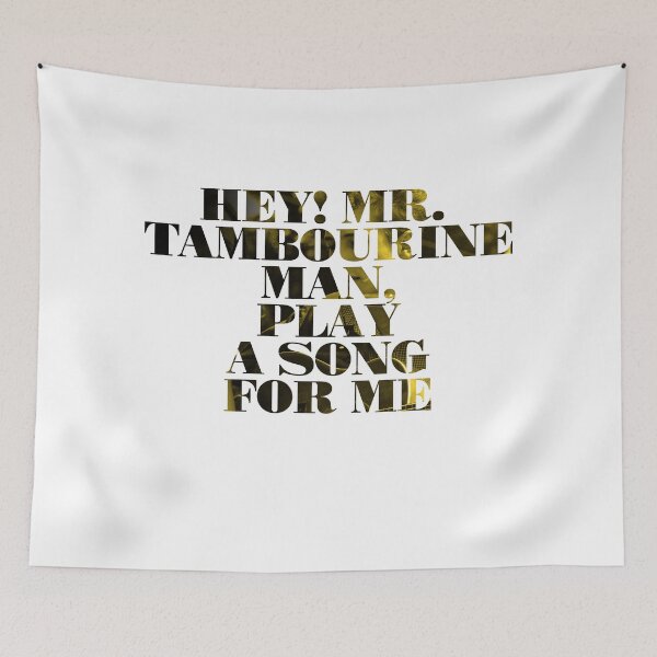 Item preview, Hey! Mr. Tambourine man, play a song for me  designed and sold by jackthewebber.