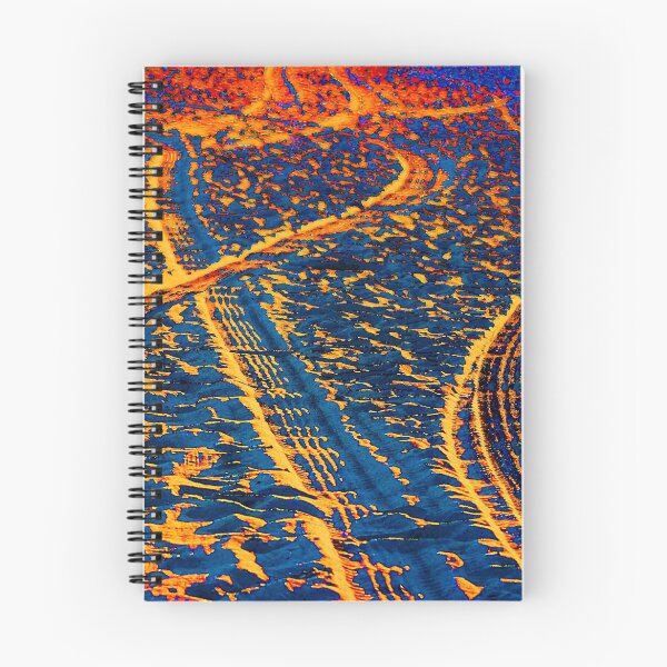 Item preview, Tire Tracks and Sunset at the Beach designed and sold by Gilda Axelrod.
