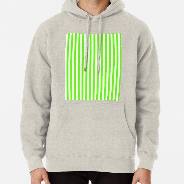 Green and white striped hoodie hot sale