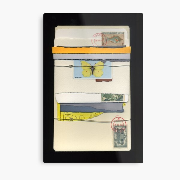 Letter Bundle: Brimstone Metal Print