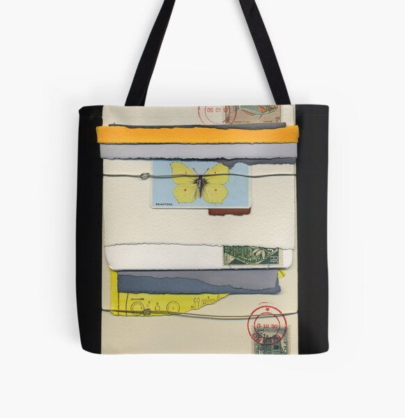 Letter Bundle: Brimstone All Over Print Tote Bag