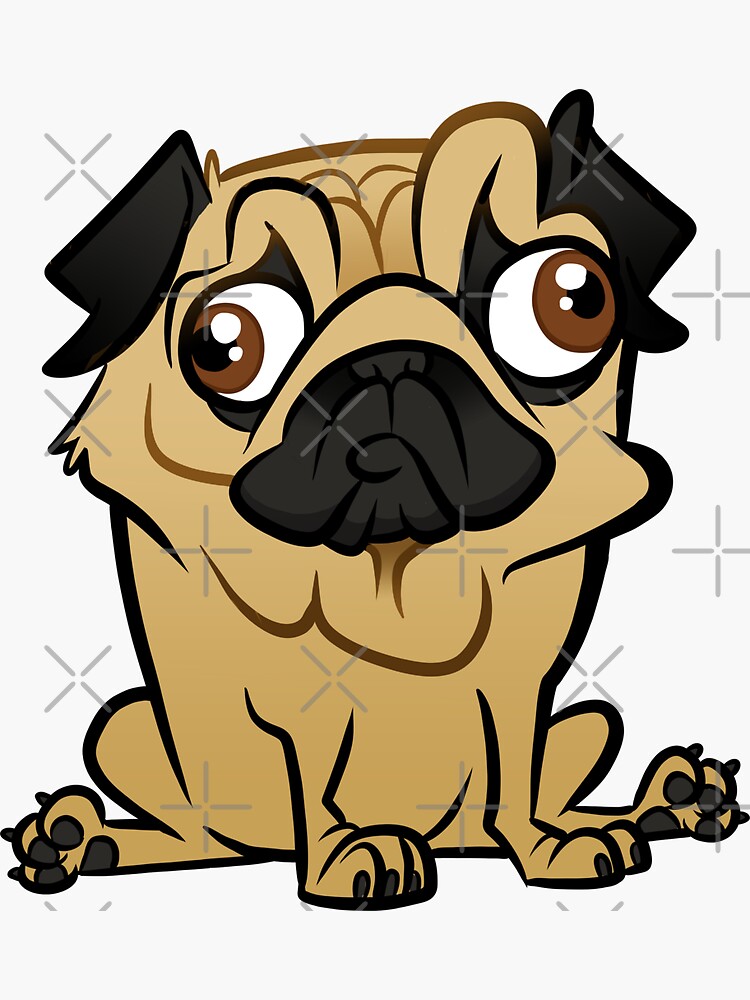 Pug Caricature by binarygod