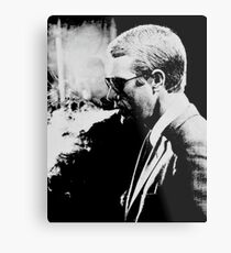 Steve McQueen Metallbild
