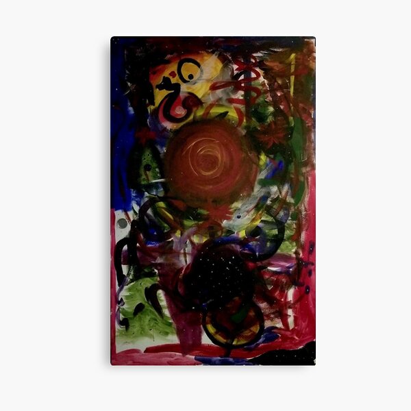 Galactic Forest Canvas Print