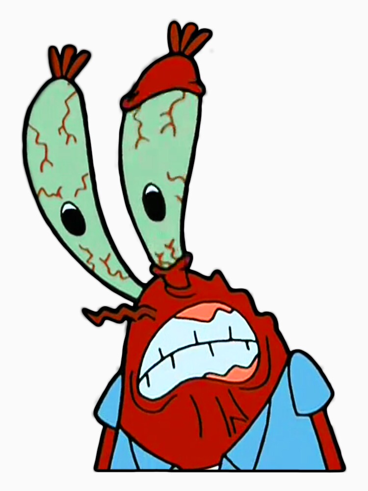 "Mr. Krabs Eye Twitch" T-shirt by Koombaiyah | Redbubble