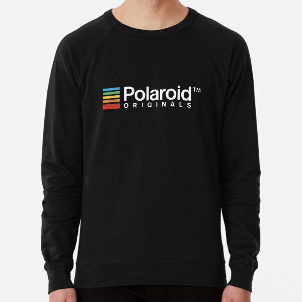 polaroid sweatshirt black