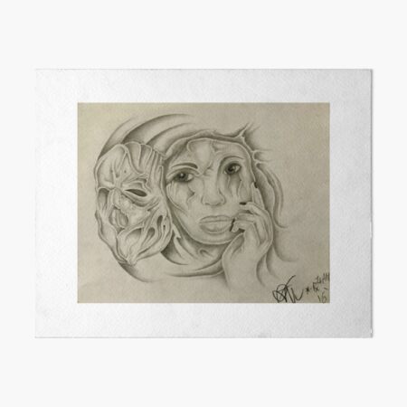 Their Faces Art Board Print