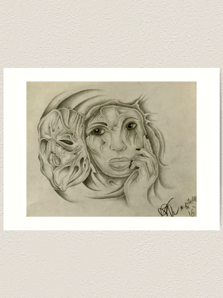 Thumbnail 1 of 3, Art Print, Their Faces designed and sold by Andrew Krease.