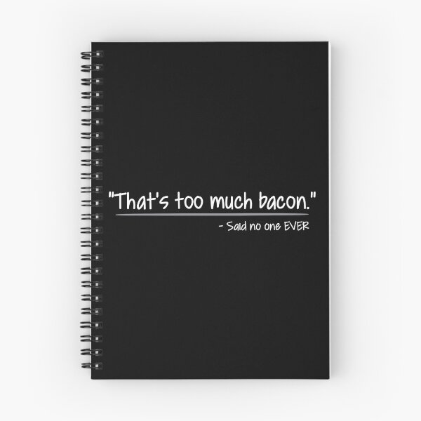 Item preview, That's Too Much Bacon designed and sold by ZouZan.