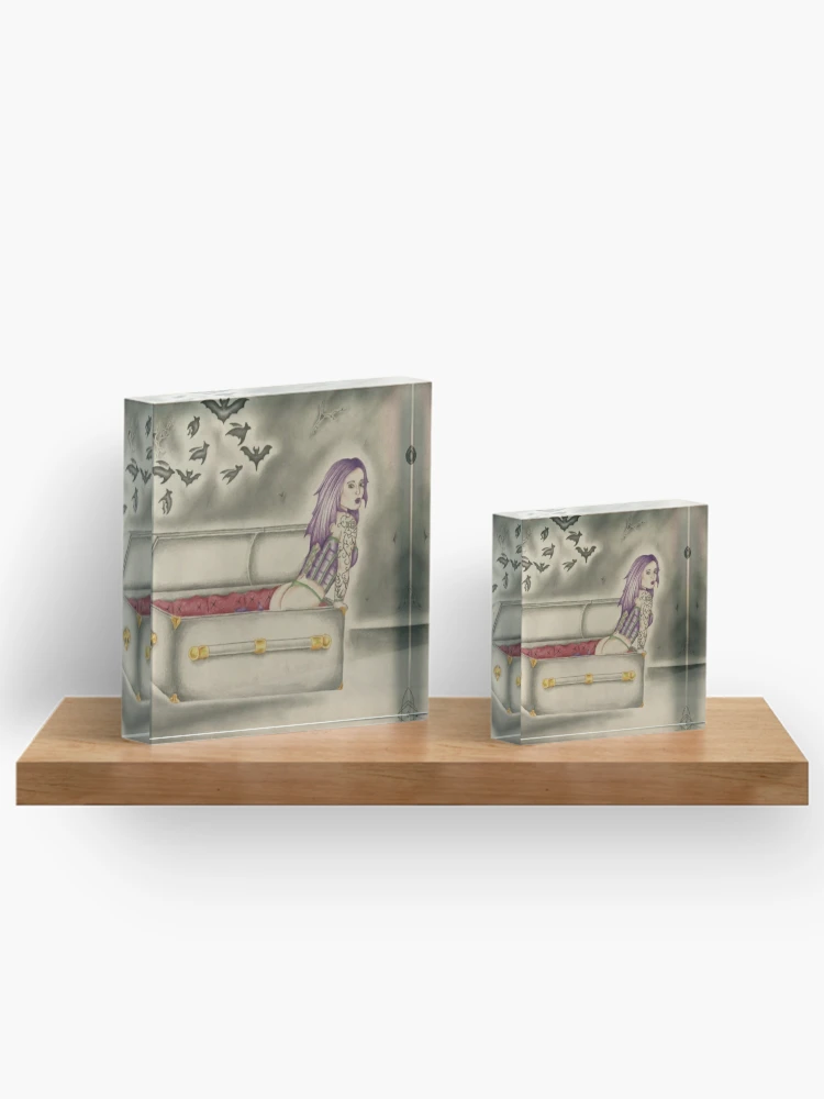 Thumbnail 3 of 5, Acrylic Block, Nite Time Munchies designed and sold by Andrew Krease.