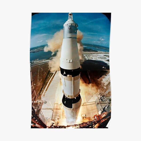 Apollo 11 - Rocket Launch Poster