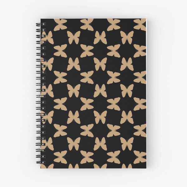 Item preview, Camel Brown Random Butterflies on Black designed and sold by Mtothe5thPower.