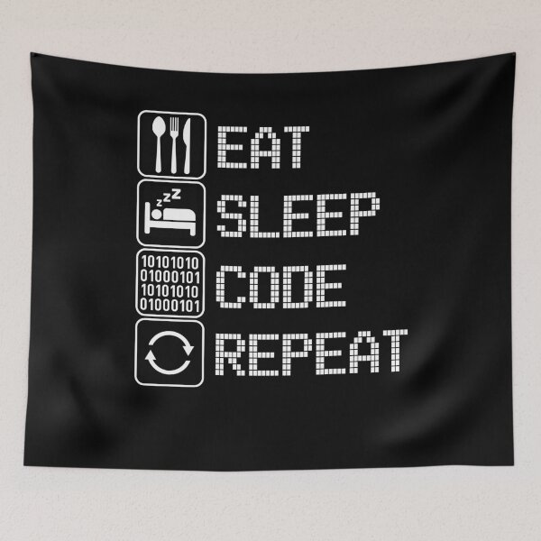 Item preview, Programming Food Sleep designed and sold by 4tomic.