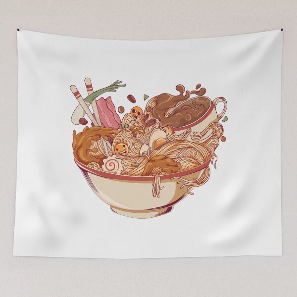 Item preview, Ramen and Coffee designed and sold by Sainz Art.