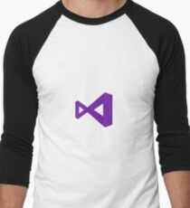 Visual Studio Logo Men's Baseball ¾ T-Shirt