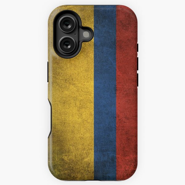 Item preview, Old and Worn Distressed Vintage Flag of Colombia designed and sold by JeffBartels.