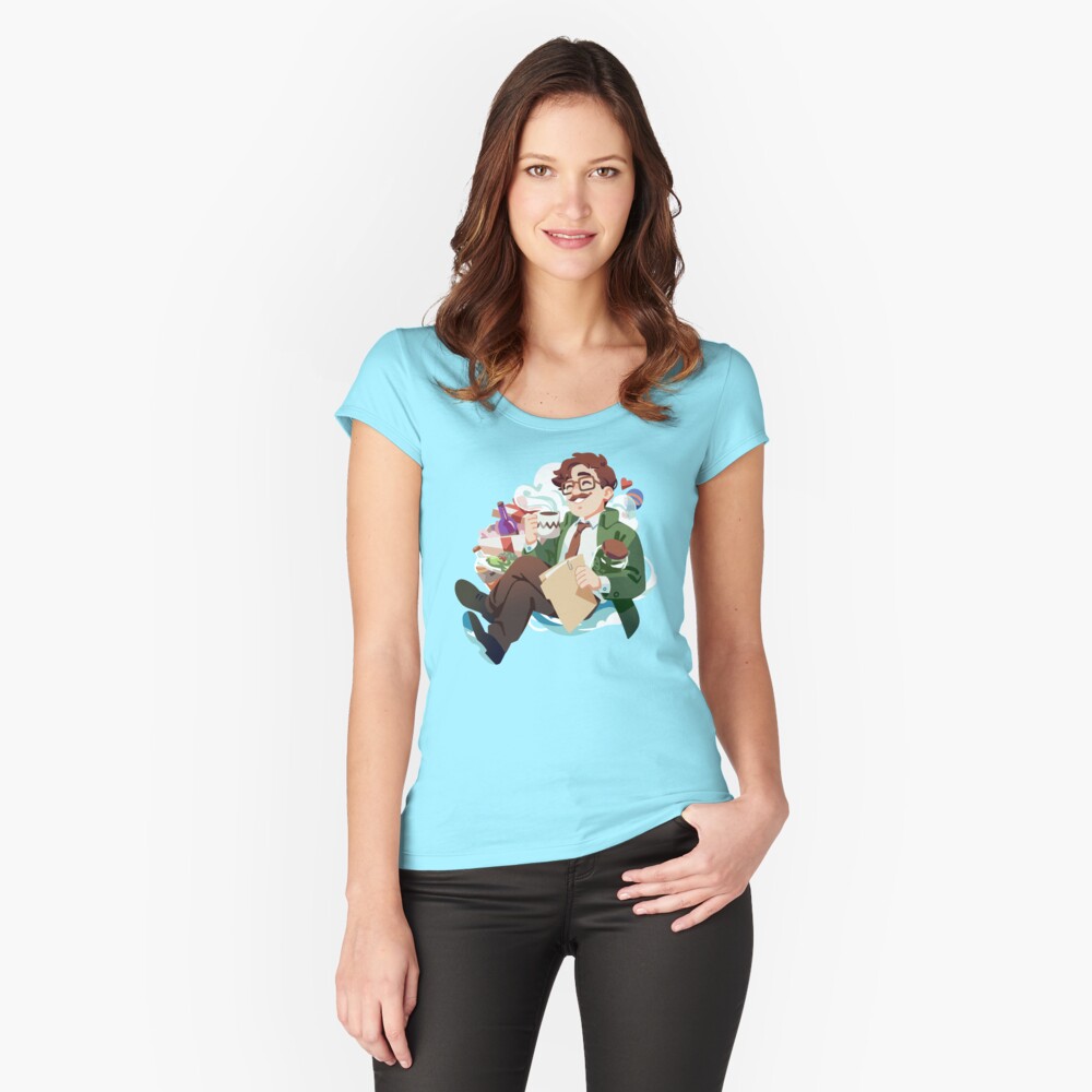 Aperçu de l'œuvre T-shirt échancré créée et vendue par sovonight.
