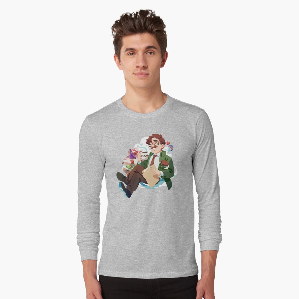 Aperçu de l'œuvre T-shirt manches longues créée et vendue par sovonight.