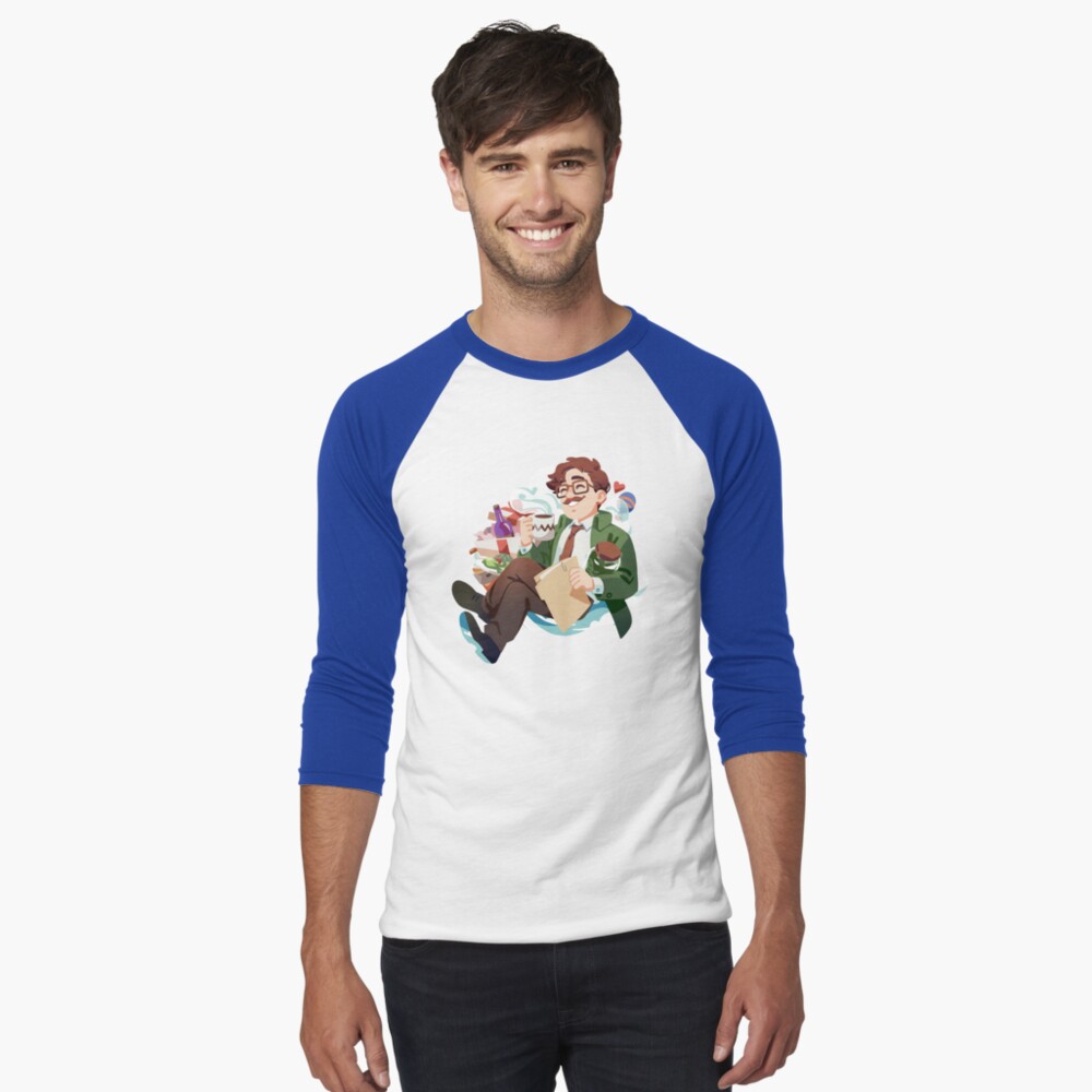 Aperçu de l'œuvre T-shirt baseball manches ¾ créée et vendue par sovonight.