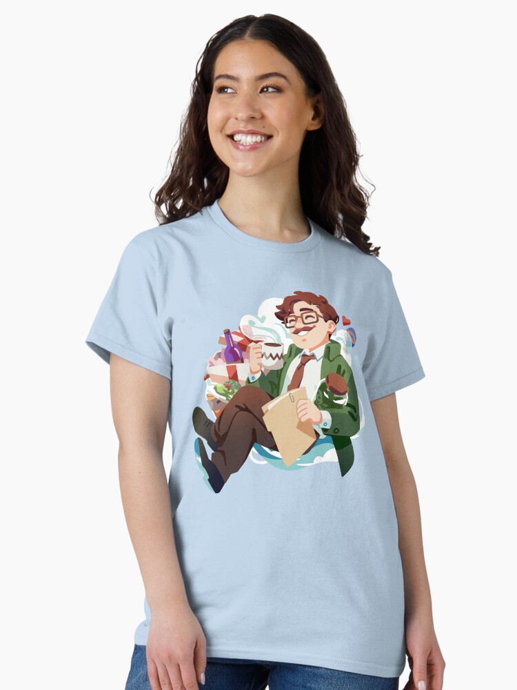 Aperçu 2 sur 7. T-shirt classique avec l'œuvre SDV Harvey créée et vendue par sovonight.