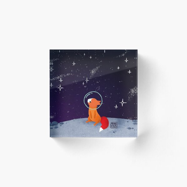 Somewhere Out There Acrylic Block